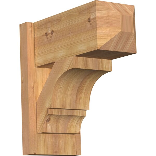 Ekena Millwork Balboa Craftsman Smooth Outlooker, Western Red Cedar, 7 1/2"W x 16"D x 16"H OUT08X16X16BOA04SWR - main